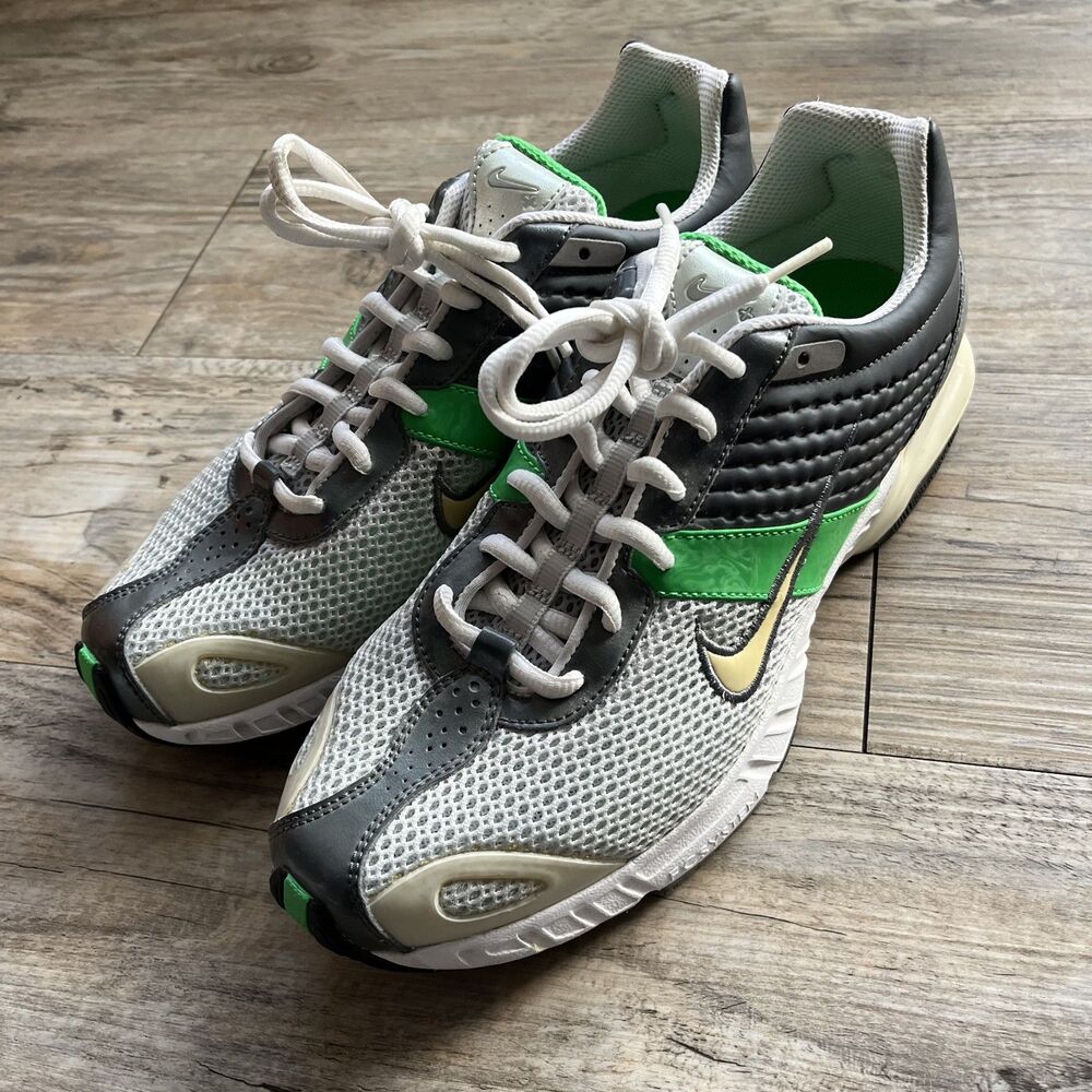 Nike Trainers Y2K Women's 9 Green Gray Silver FCSYSTEM Air